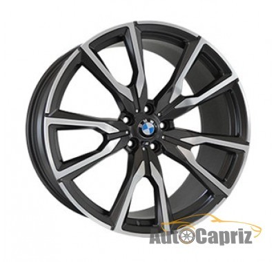 Диски Replica B989 Satin-Gun-Polished_Forged R21 W9.5 PCD5x112 ET36 DIA66.6